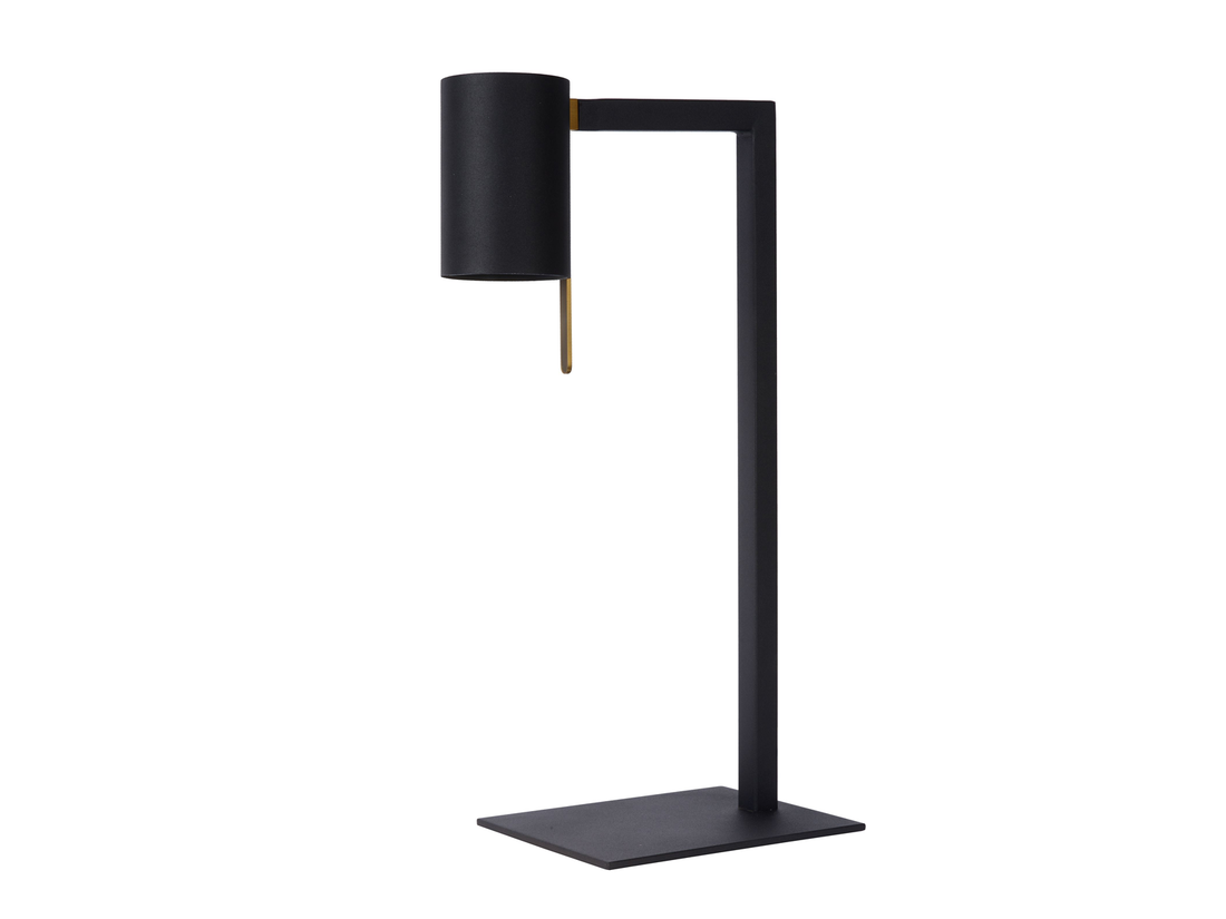 Stolní lampa Lesley, černá, GU10, 50cm