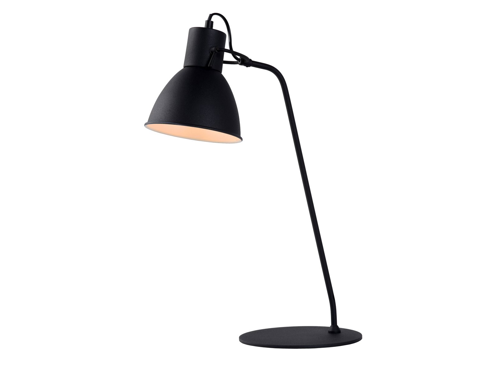 Stolní lampa Shadi, černá, E14, 50cm