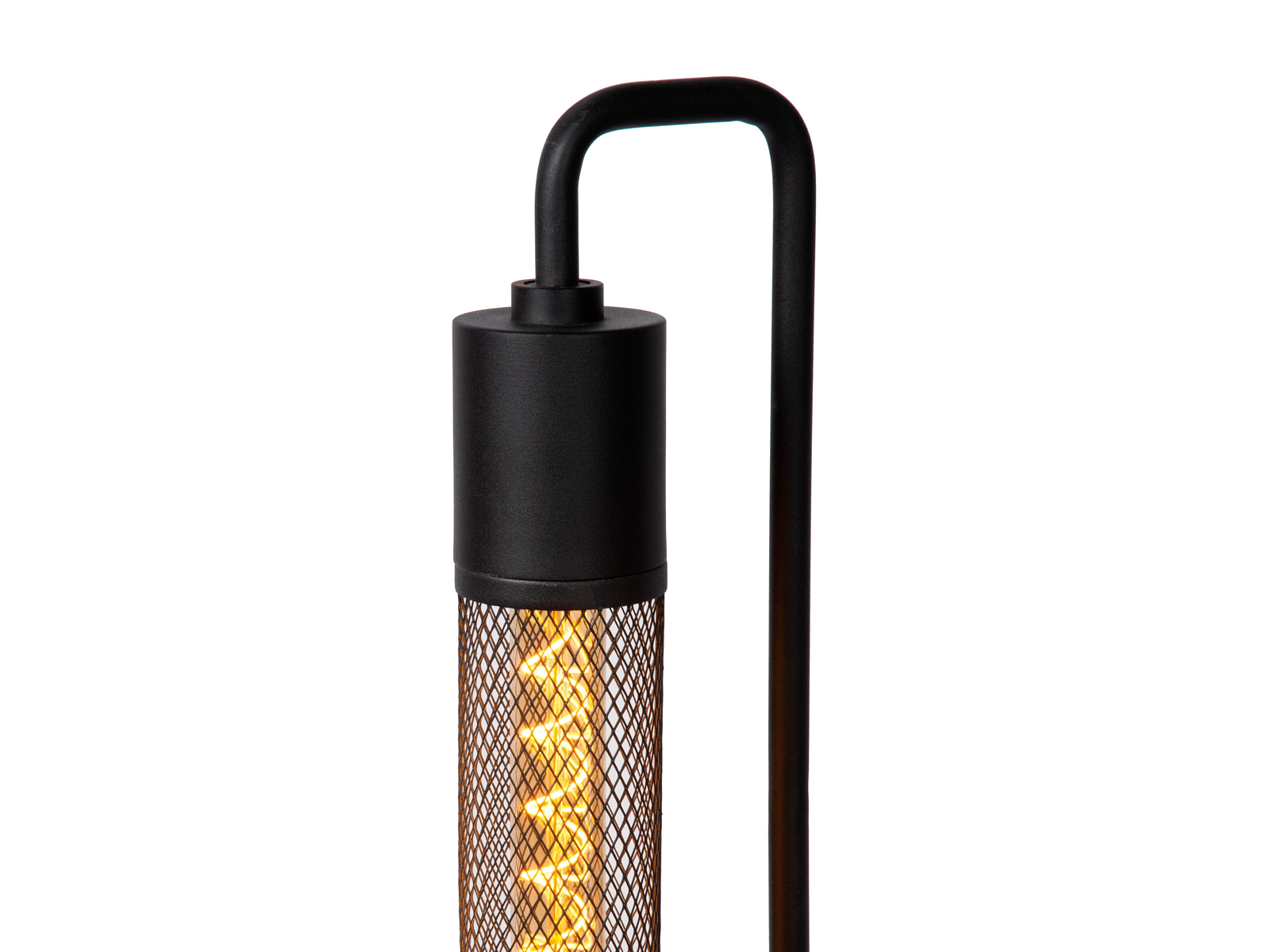 Stojací svítidlo Calixt černé, 2xE27, 130cm