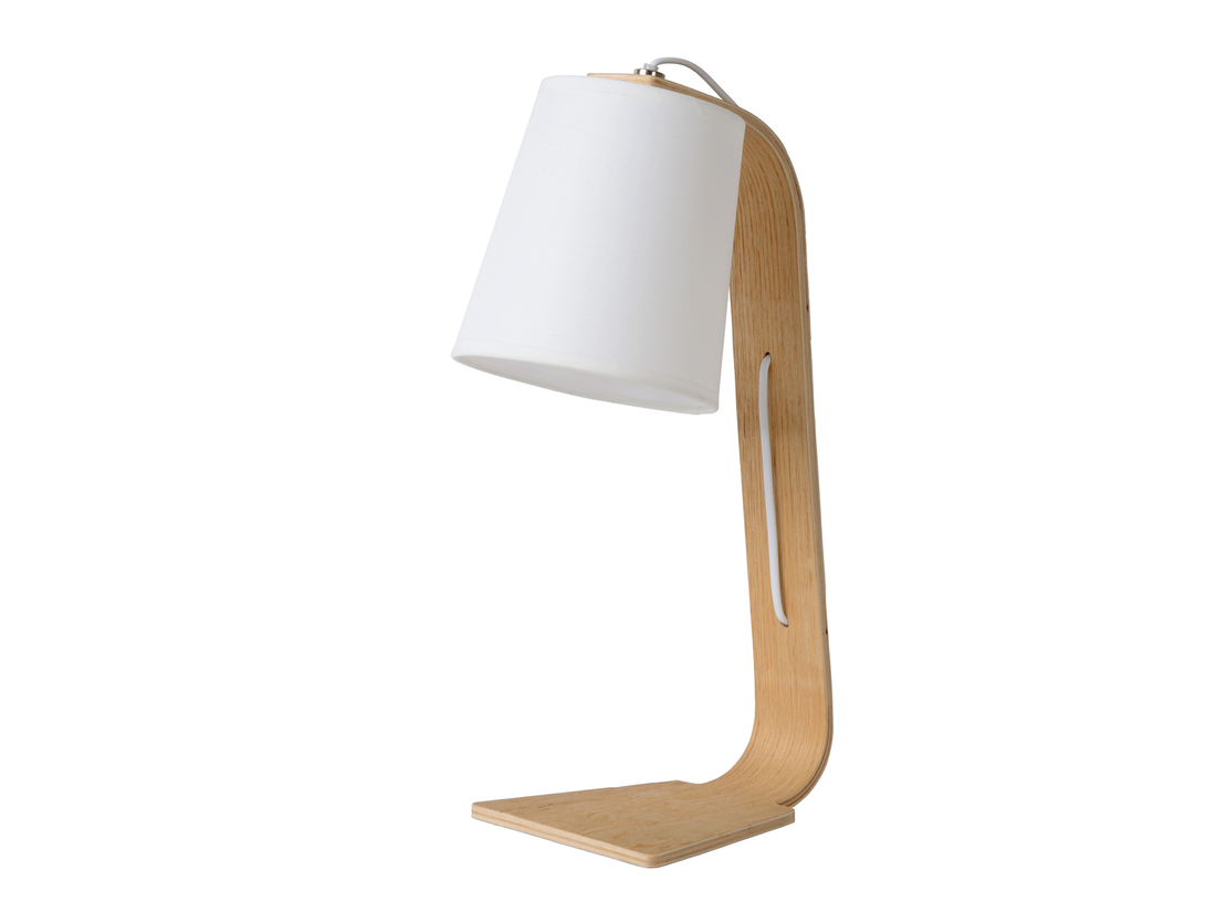 Stolní lampa Nordic, bílá, E14, 45cm