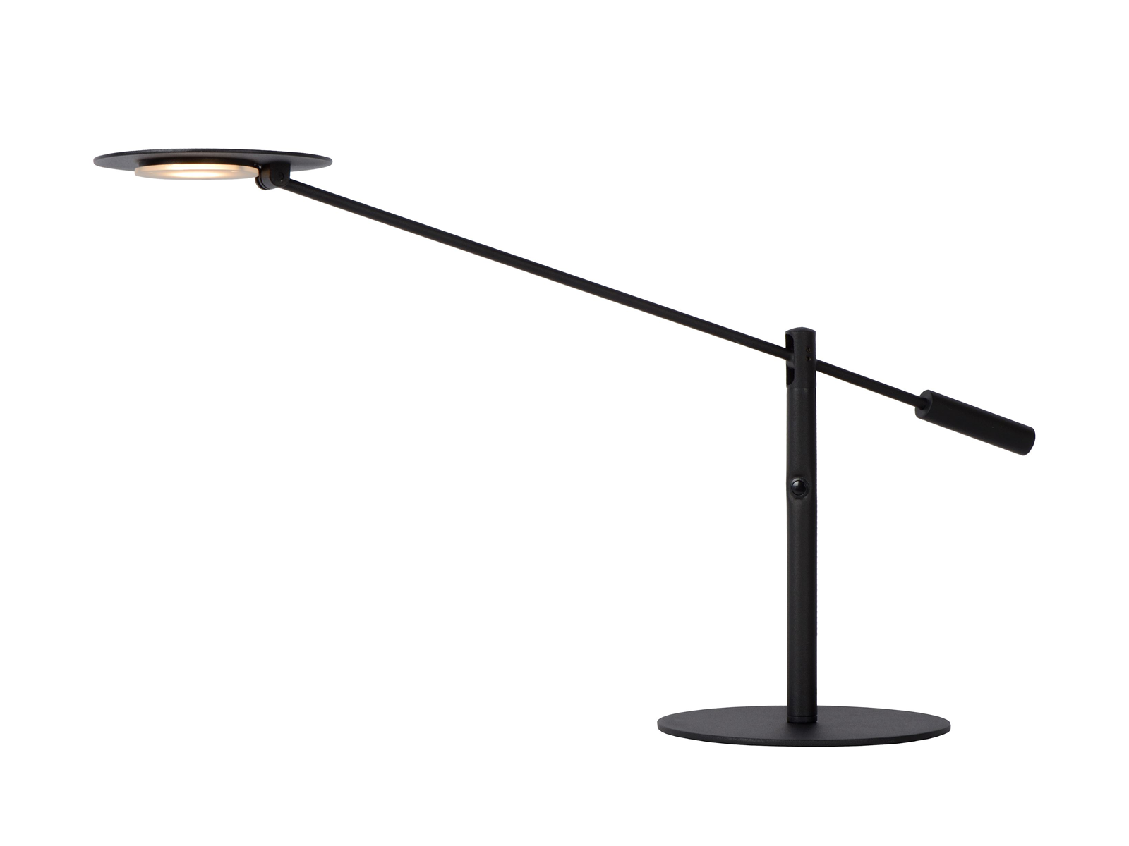 Stolní LED lampa Anselmo černá, 9W, 3000K, 50cm