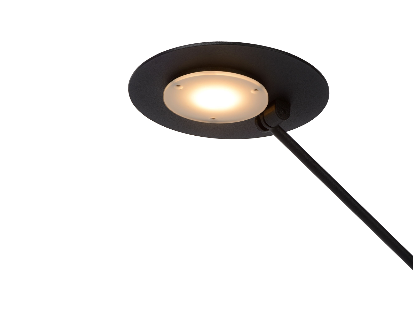 Stolní LED lampa Anselmo černá, 9W, 3000K, 50cm