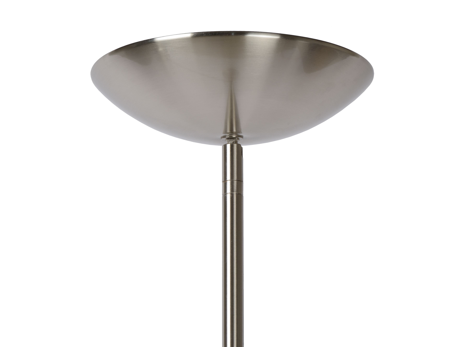 Stojací LED lampa Zenith saténový chrom, 20W, 4W, 3000K, 180cm