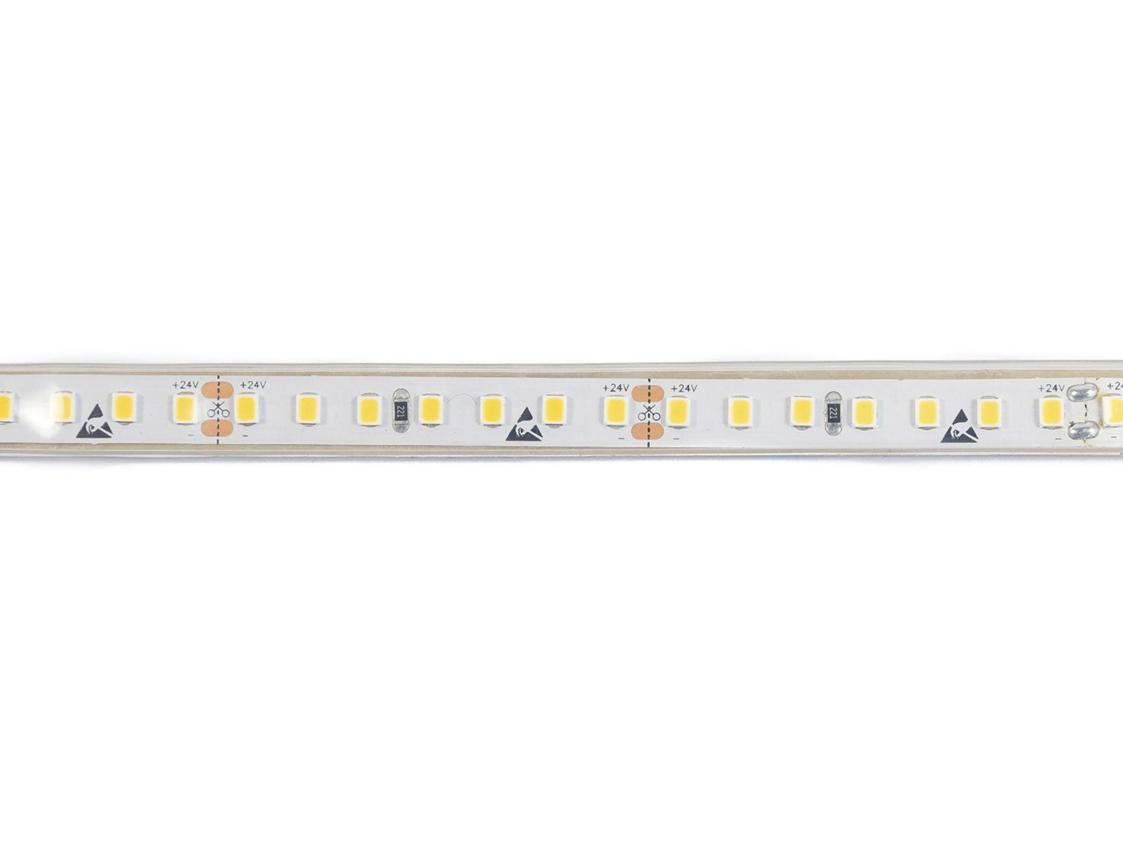 24 V LED pásek Nilo 8-10, 9,6W/m, 2700K, 5m, IP67