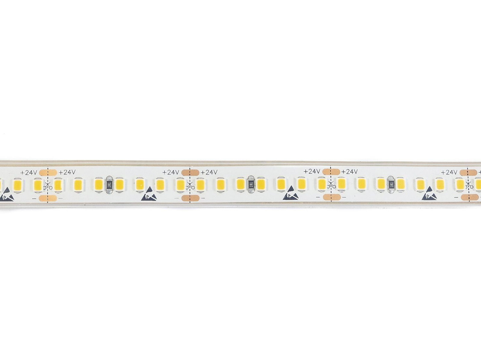 24 V LED pásek Nilo 8-10, 14,4W/m, 2700K, 5m, IP67