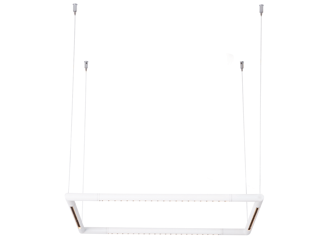 Závěsné LED svítidlo, pískově bílé, 32W, 3000K, 60cm
