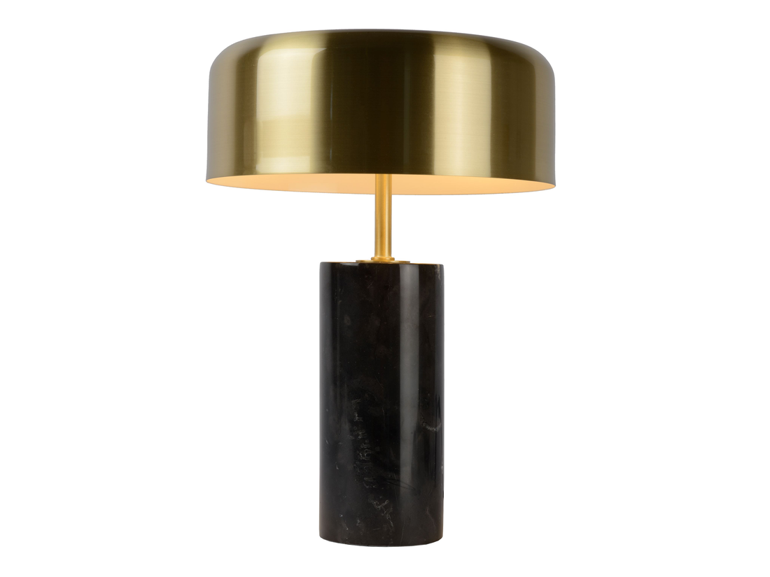 Stolní lampa Mirasol, matně zlatá/černá, 3xG9, 36,5cm