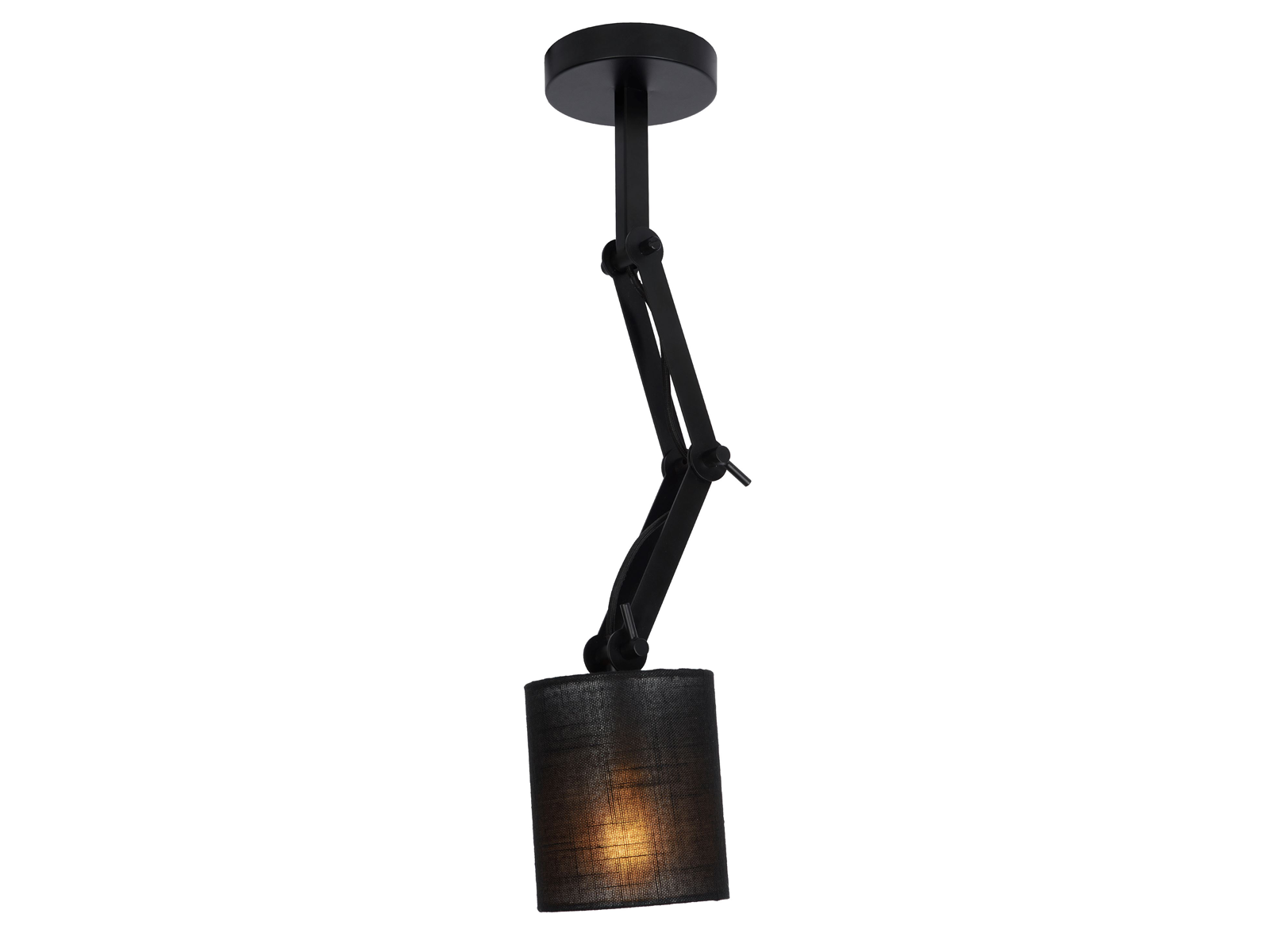 Stropní svítidlo Tampa černé, E27, 51cm