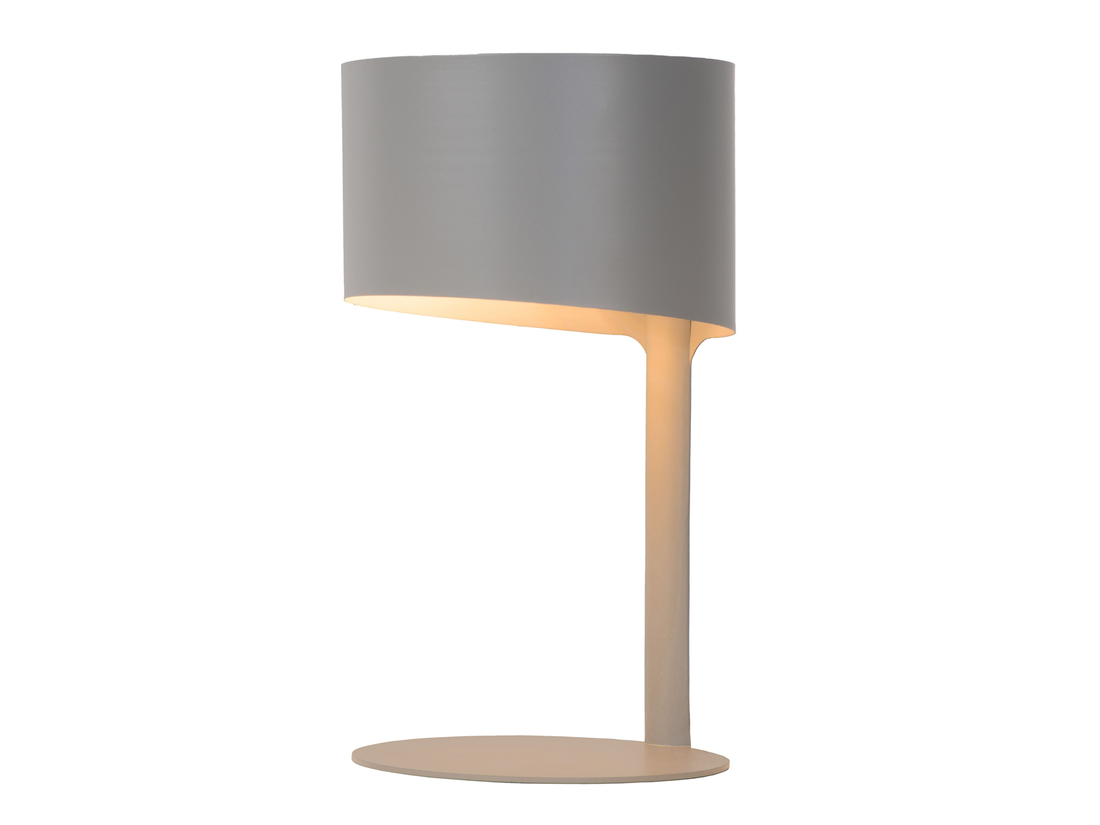 Stolní lampa Knulle, šedá, E14, 28,5cm