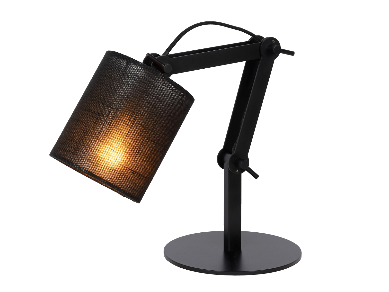 Stolní lampa Tampa černá, E27, 40cm