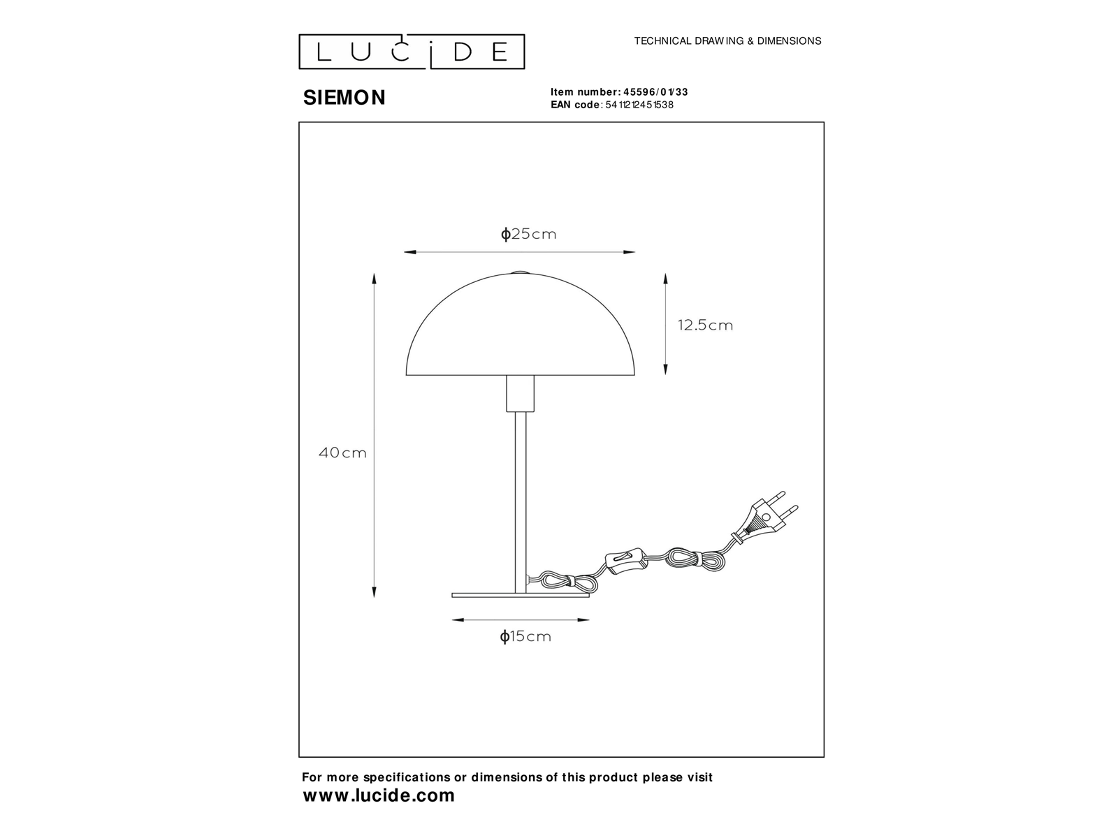 Stolní lampa Siemon, zelená, E14, 40cm