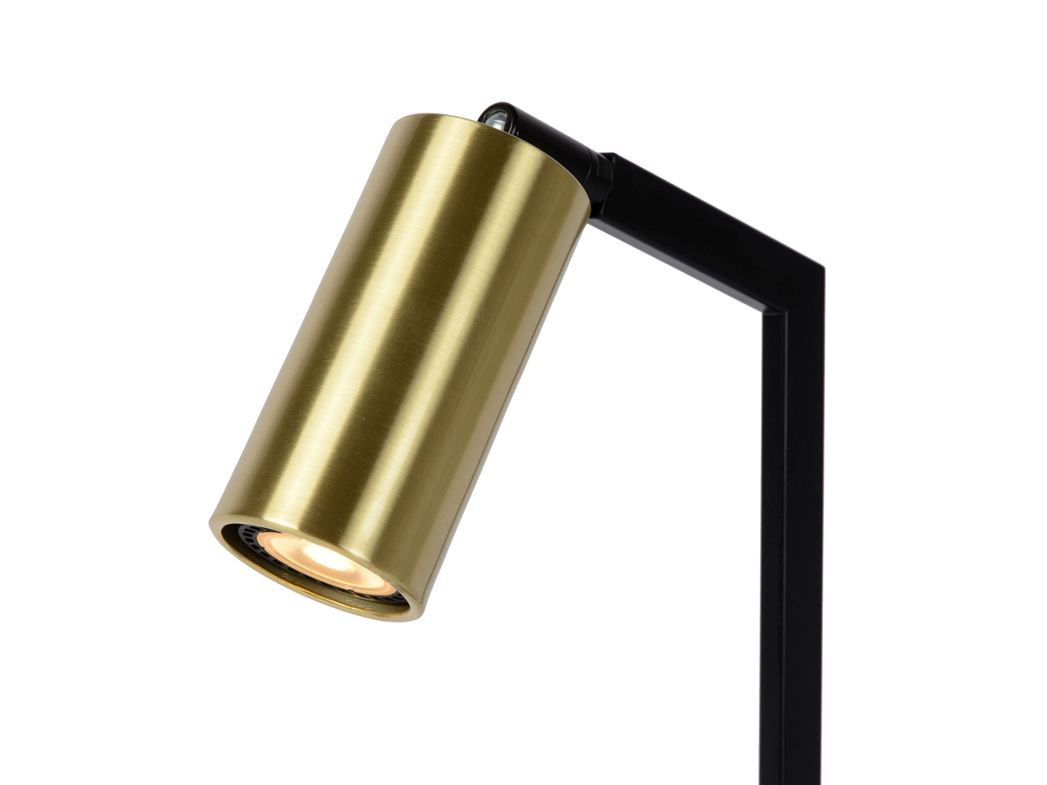 Stolní lampa Sybil, černá, GU10, 43,5-57,5cm