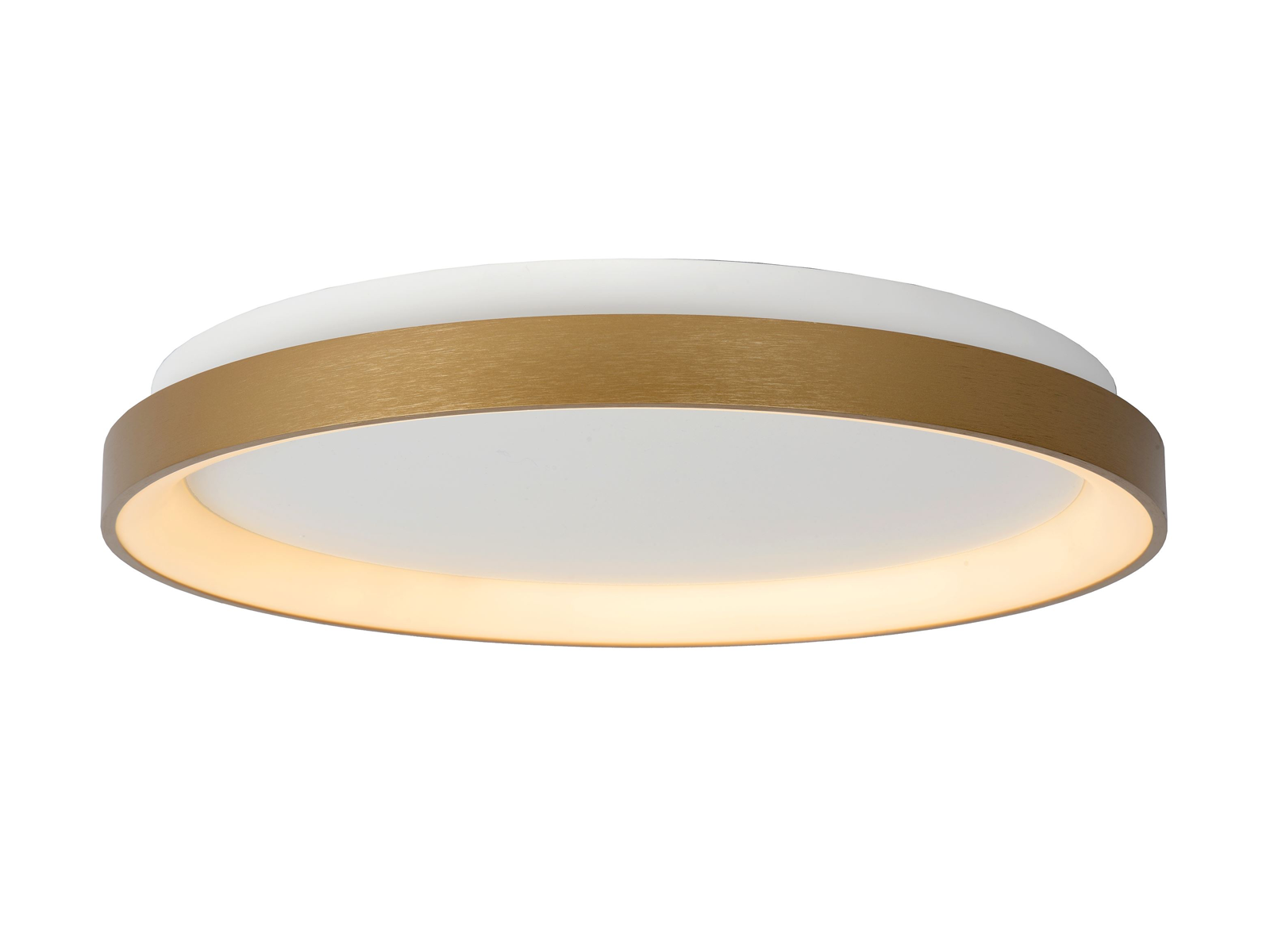 Stropní LED svítidlo Vidal matně zlaté / mosaz, 38W, 2700K, ø48cm