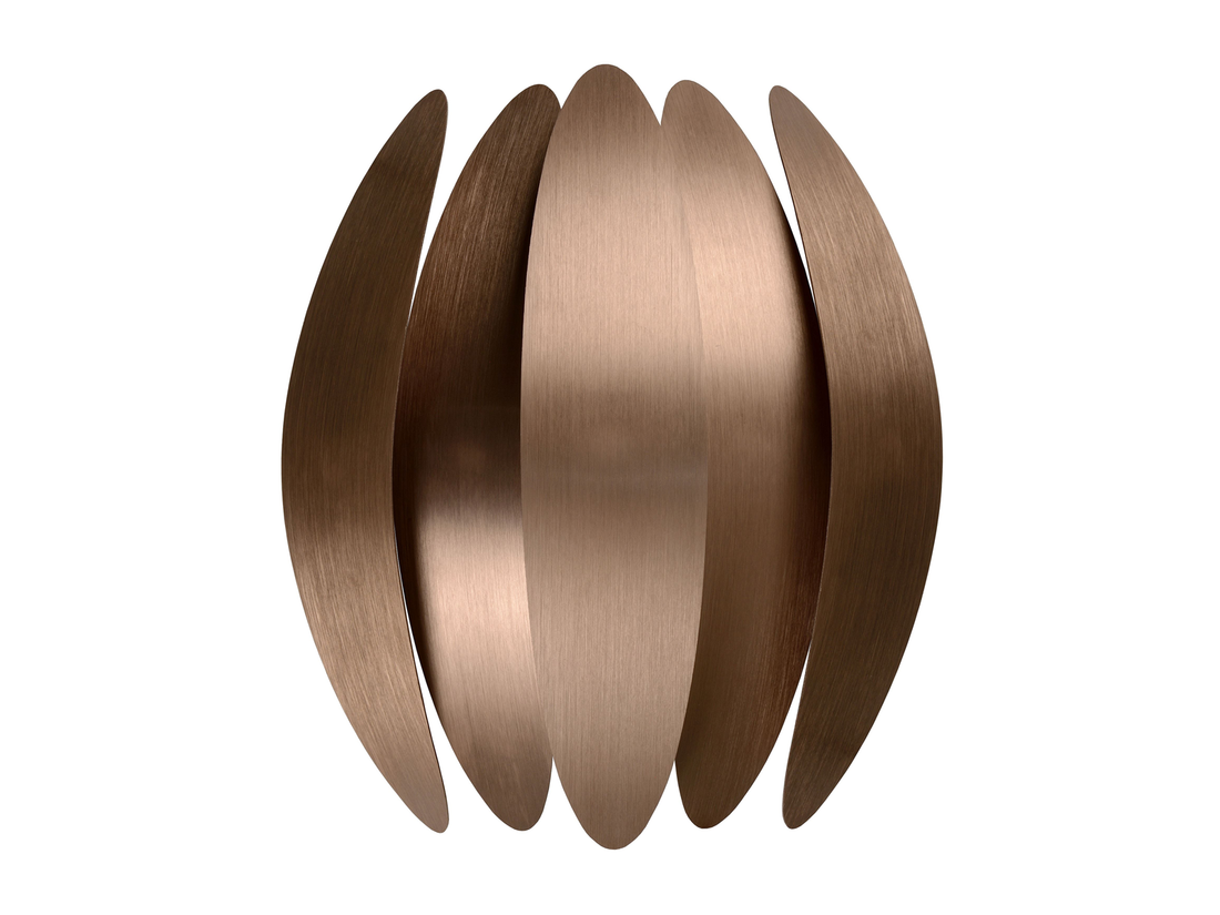 Nástěnné svítidlo Vivana, měď, 2xG9, 36cm