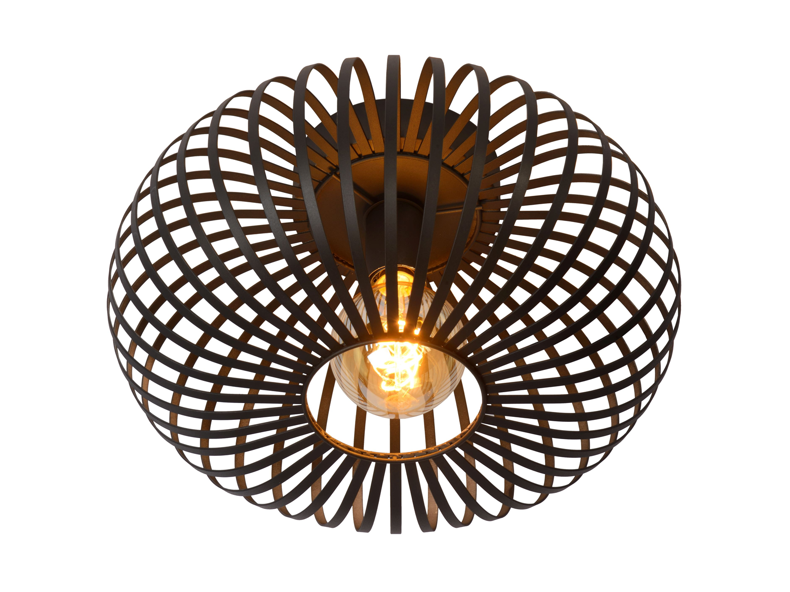 Stropní svítidlo Manuela černé, E27, ø39,5cm