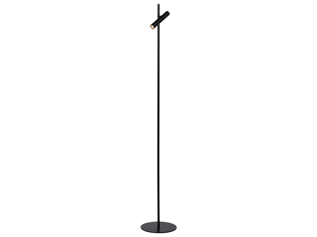 Stojací LED lampa Philon černá, 4,5W, 3000K, 140cm