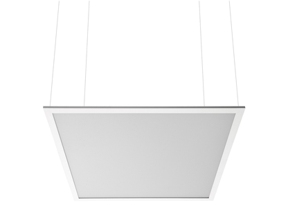 Zapuštěné/závěsné stropní LED svítidlo Splat, bílé, 42W, 3000K, 59,5cm