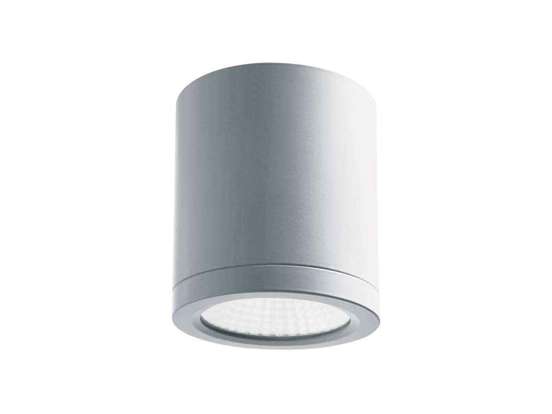 Přisazené stropní LED svítidlo Buis M, šedé, 24W, 3000K, ø12cm