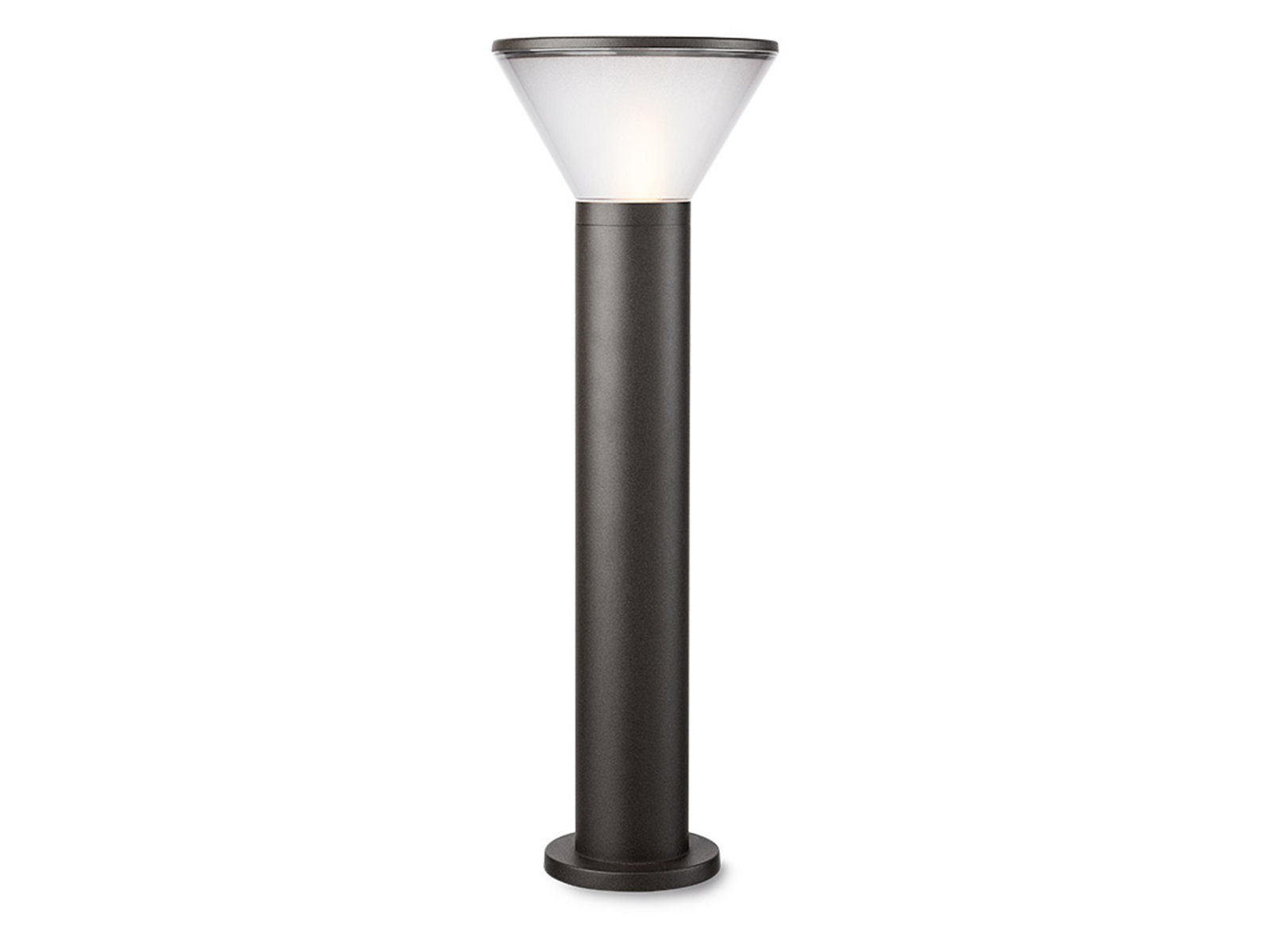Stojací svítidlo Wit tmavě šedé, E27, 65cm