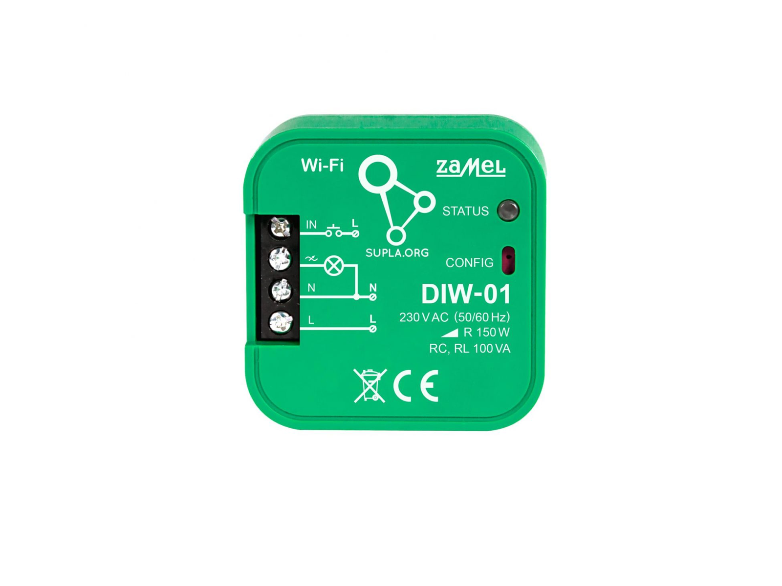 Wi-Fi stmívač osvětlení Supla DIW-01