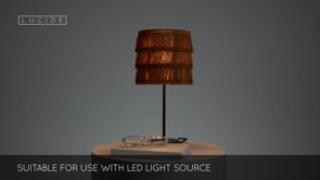 Stolní lampa Extravaganza Togo, okrově žlutá, E14, 41cm