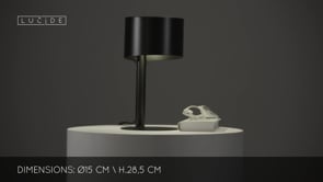 Stolní lampa Knulle, černá, E14, 28,5cm