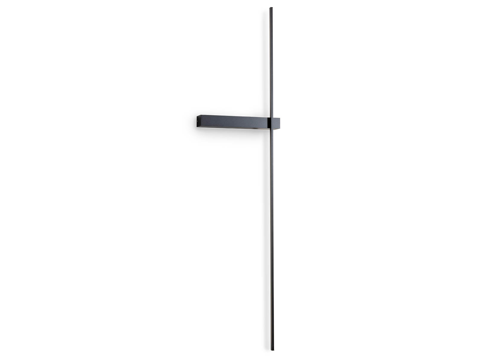 Nástěnné LED svítidlo Tangent pískově černé, 14W, 3000K, 125cm