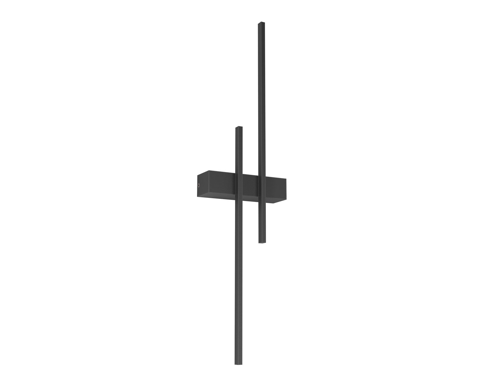 Nástěnné LED svítidlo Tangent pískově černé, 12W, 3000K, 63cm