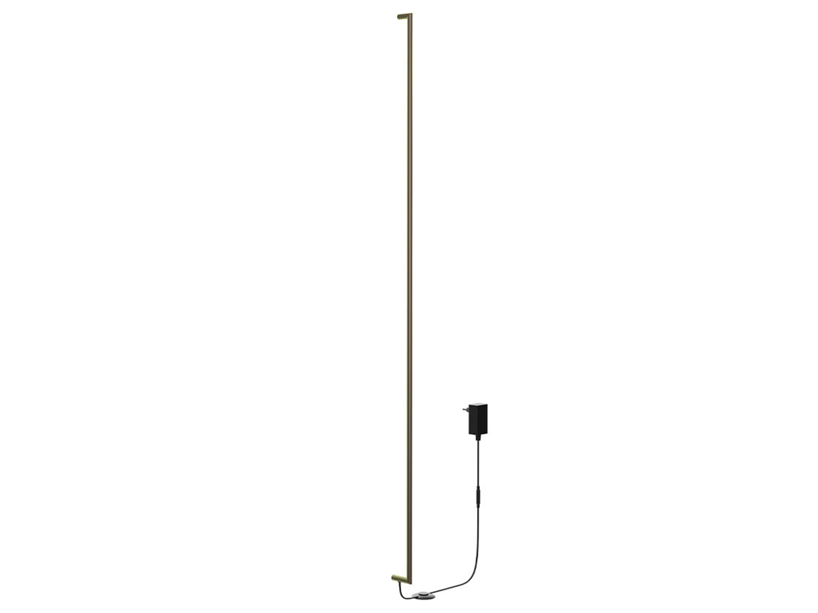 Nástěnné LED svítidlo Stick mosaz, 48W, 3000K, 211cm