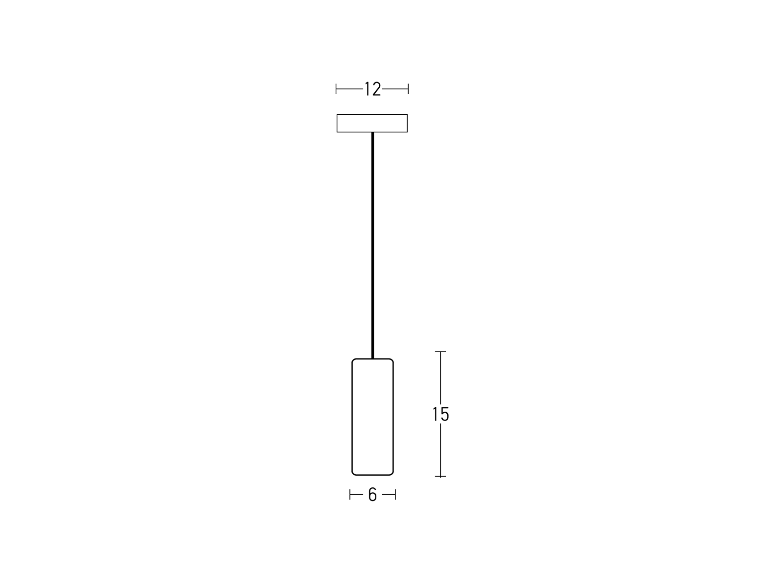 Závěsné svítidlo z bílého mramoru, 1xE27, 15cm