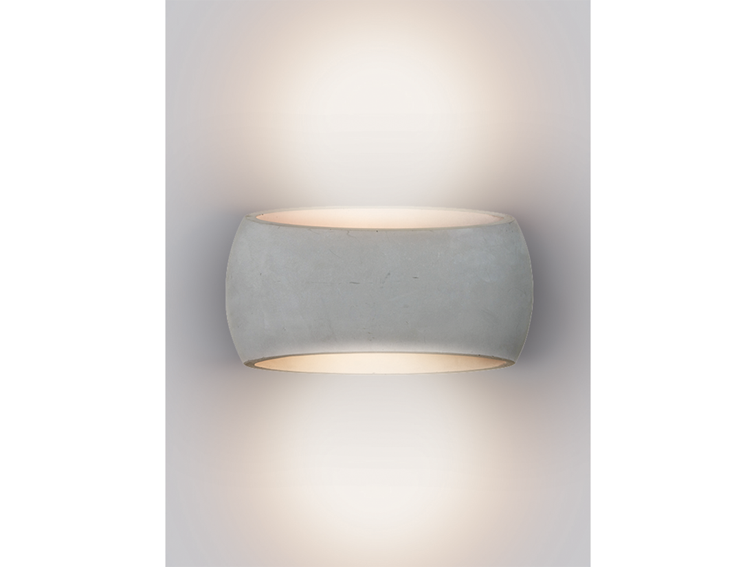 Nástěnné svítidlo z betonu, 1xE27, 30cm