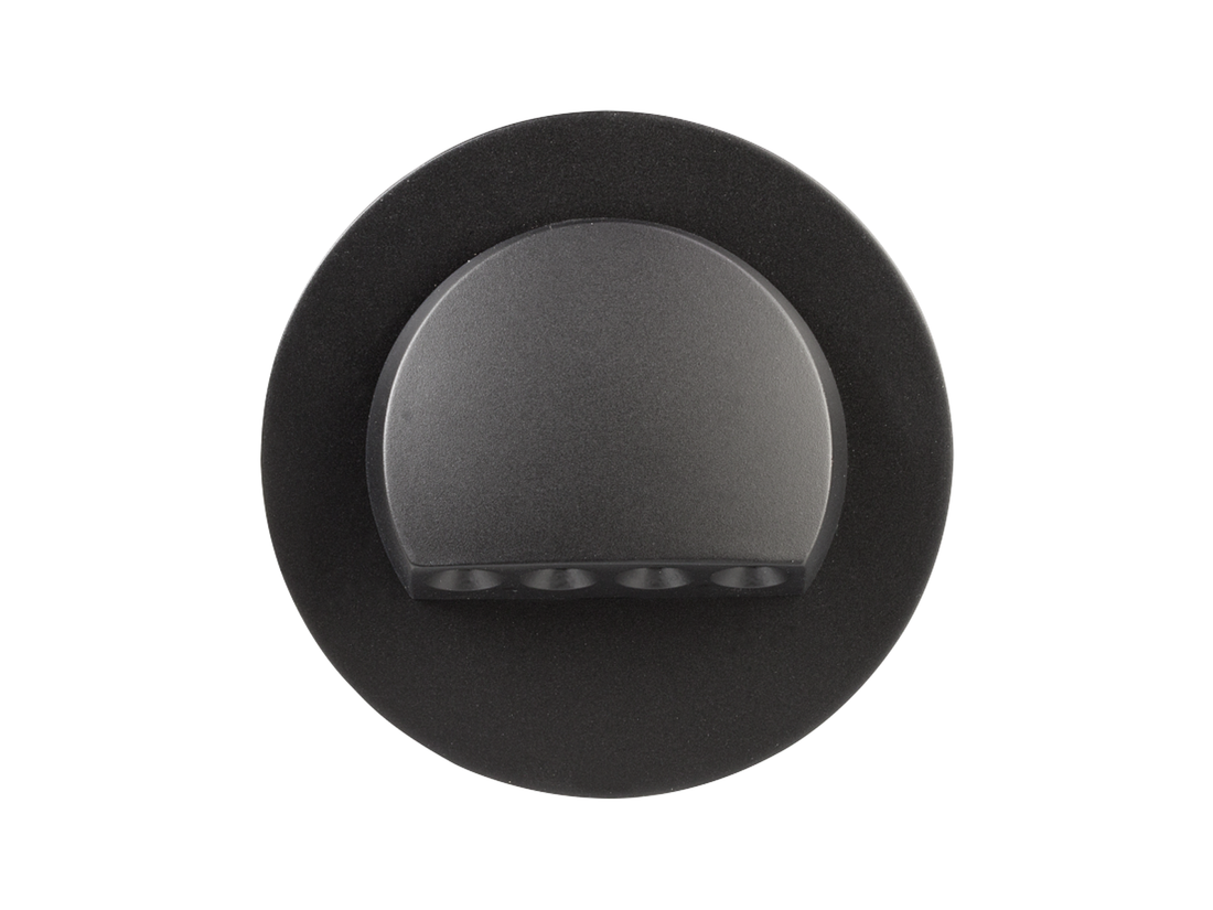 Svítidlo LED pod omítku LEDIX RUBI 14V DC, černá, teplá bílá, IP56