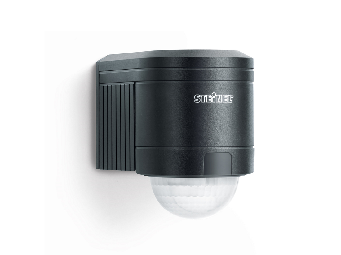 Venkovní nástěnný infračervený senzor pohybu IS 240 DUO černý