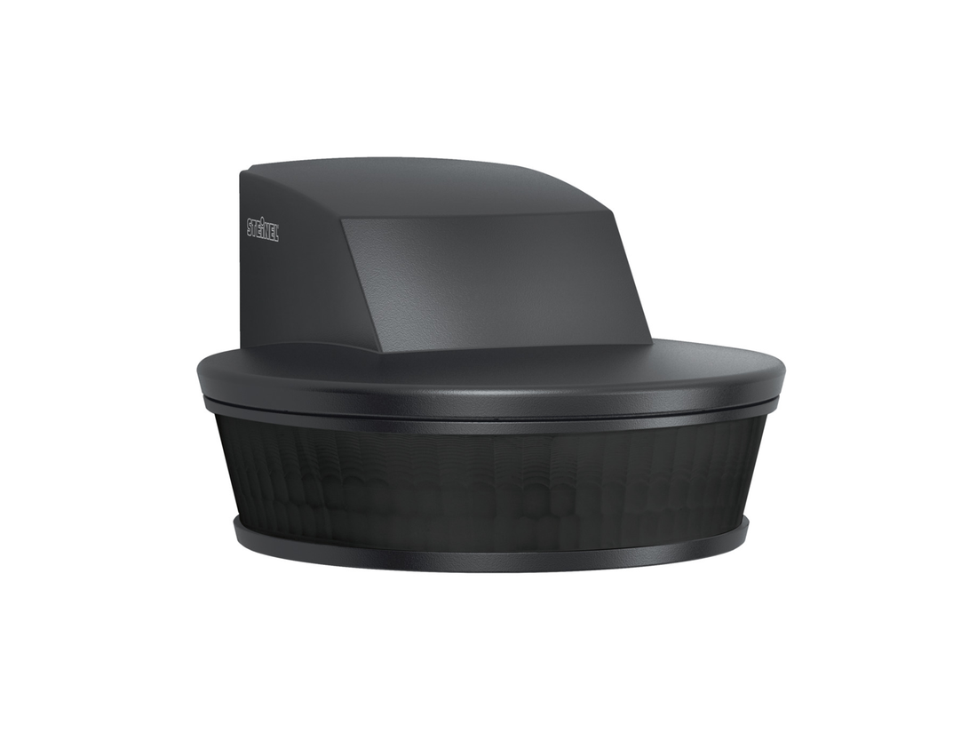 Nástěnný infračervený senzor pohybu sensIQ S antracit KNX