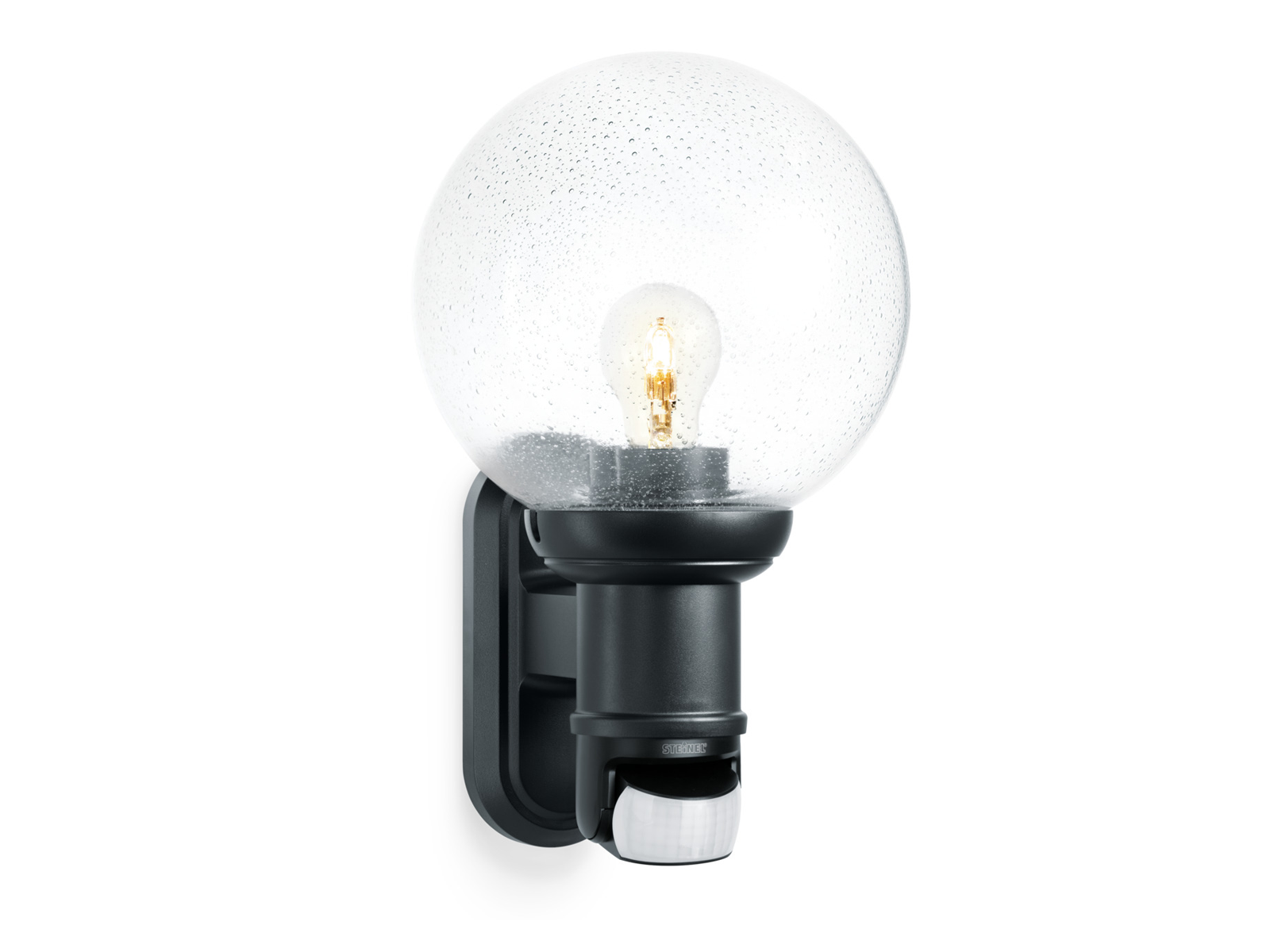 Nástěnná senzorová lampa L 560 S černá