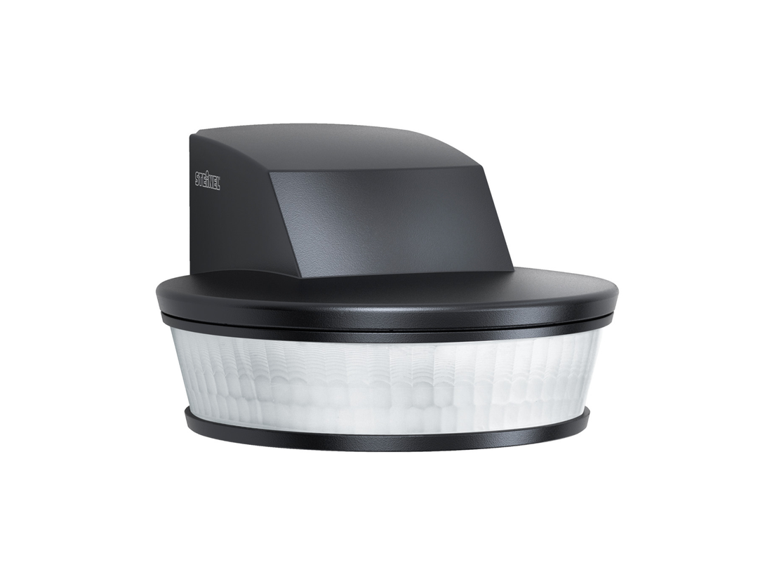 Nástěnný infračervený senzor pohybu sensIQ S černý