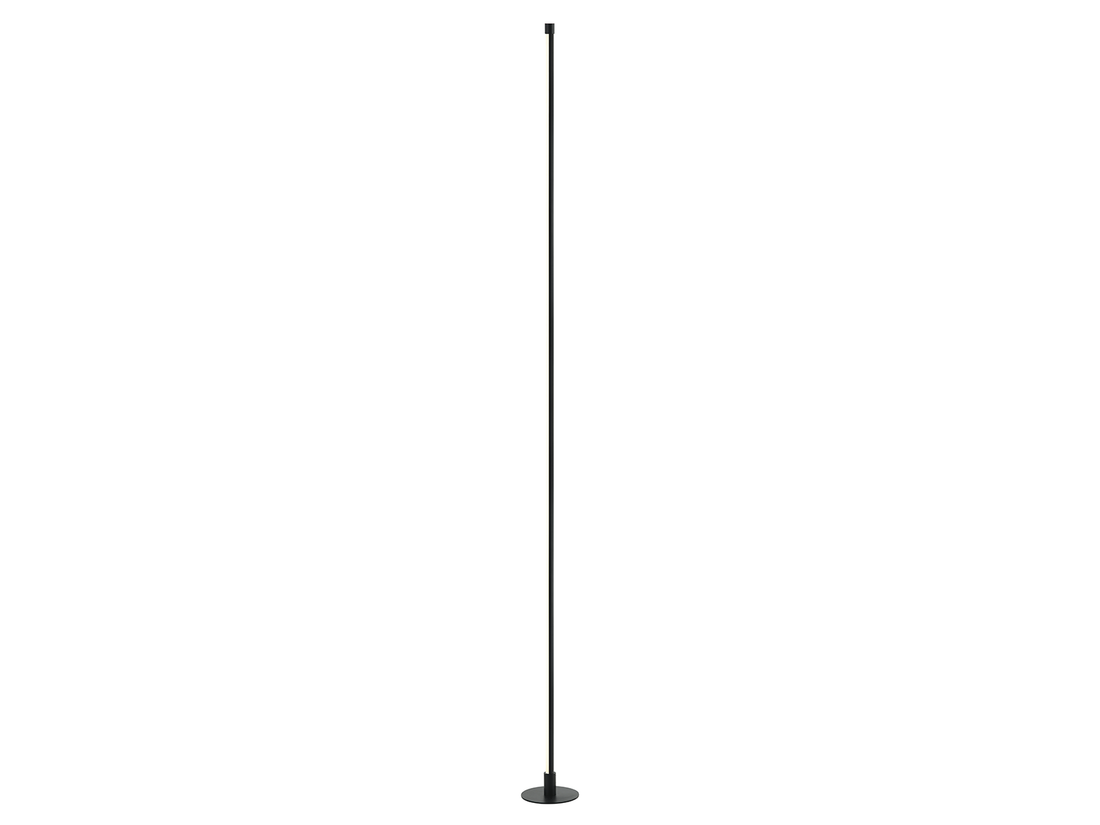 Stojací LED lampa černá, 20W, 3000K, 150cm