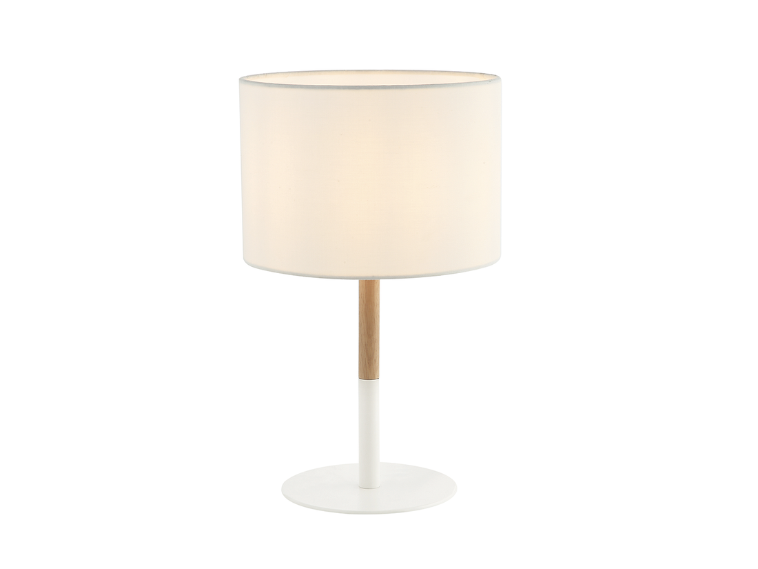 Stolní lampa matně bílá, 1xE14, 37cm