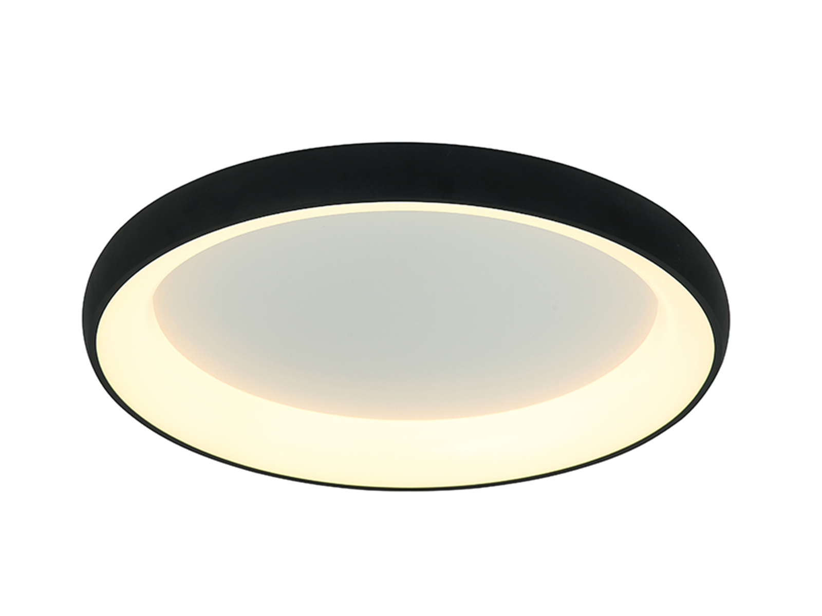 Stropní stmívatelné LED svítidlo černé, 60W, 3000K, 80cm