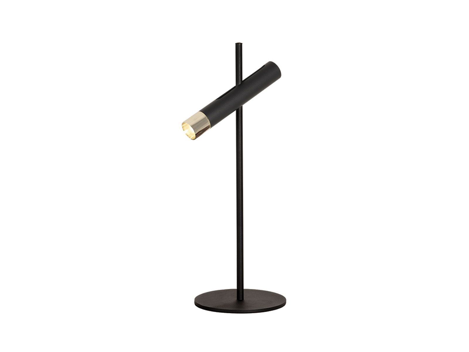 Stolní LED lampa zlatá, 4W, 3000K, 50cm