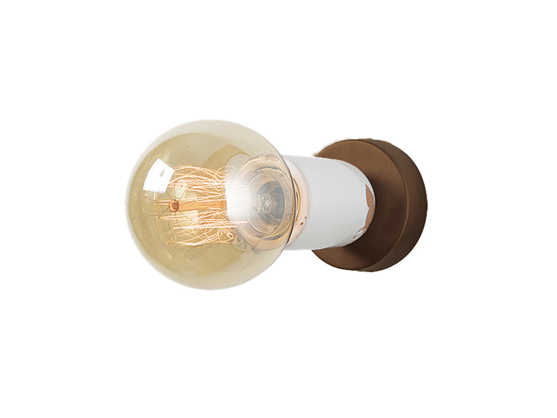 Nástěnné svítidlo z jílu, 1xE27, 12cm