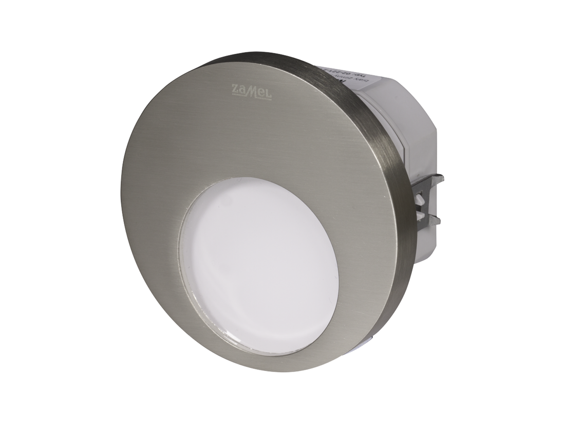 Svítidlo LED pod omítku LEDIX MUNA 230V AC, nerezová ocel, neutrální bílá, IP20