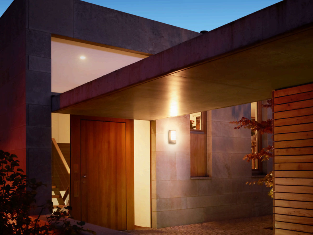 Venkovní nástěnné svítidlo bez senzoru L 12 M antracit