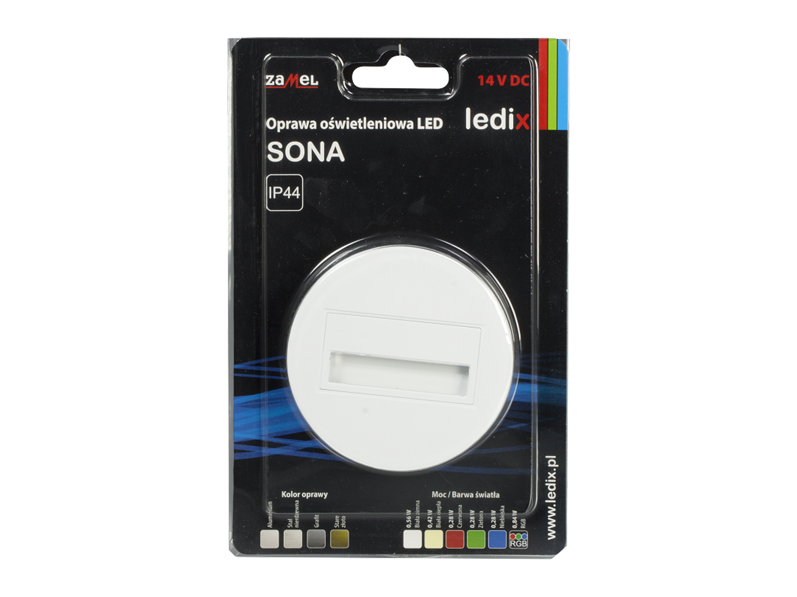 Svítidlo LED pod omítku LEDIX SONA 14V DC, bílá, teplá bílá, IP44