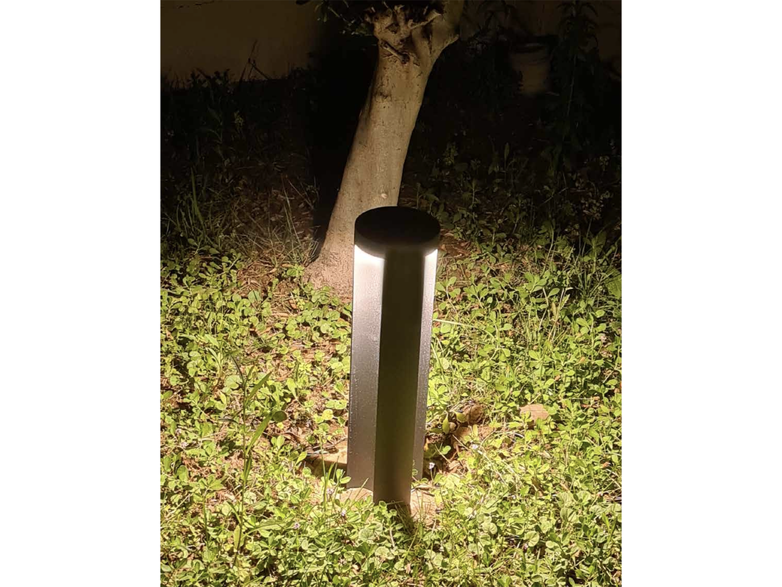 Sloupkové LED svítidlo grafit, 3x5W, 3000K, 45cm