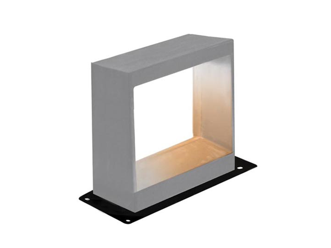 Zahradní stojací LED svítidlo z betonu, 8W, 3000K, 35cm