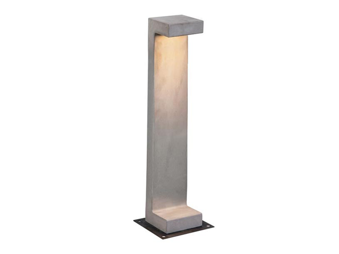 Zahradní stojací LED svítidlo z betonu, 8W, 3000K, 70cm