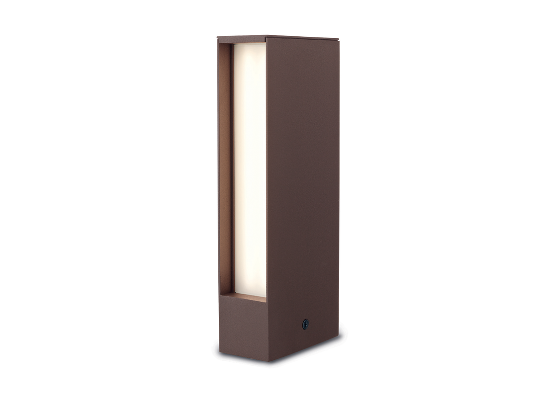 Stojací LED svítidlo rezavě hnědé, 6W, 3000K, 25cm