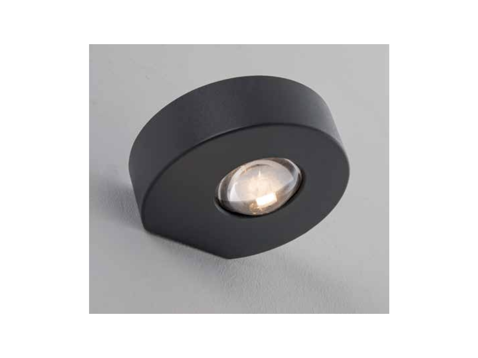 Nástěnné LED svítidlo grafit, 9W, 3000K, 12cm