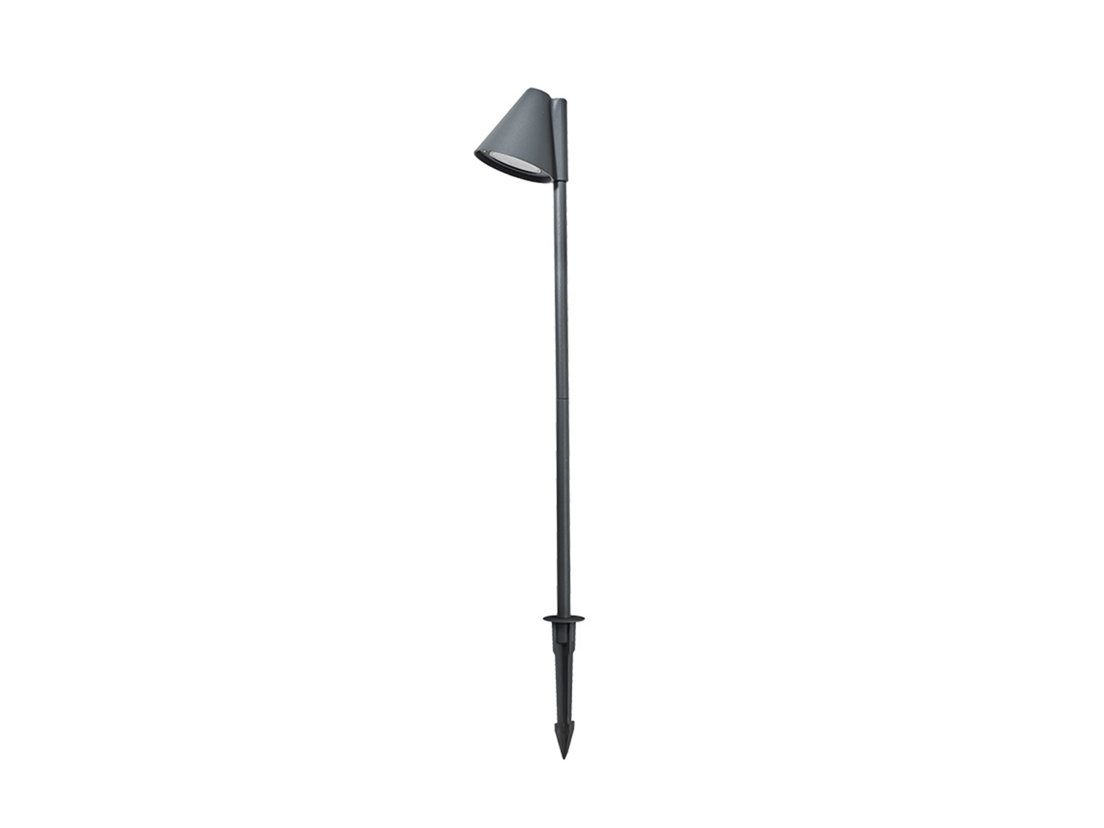 Zahradní bodové svítidlo s hrotem grafit, 1xGU10, 60cm